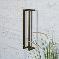 Handdoekenrek Industrieel BWS | 60x12.5x12.5cm | Mat Metallic Brown