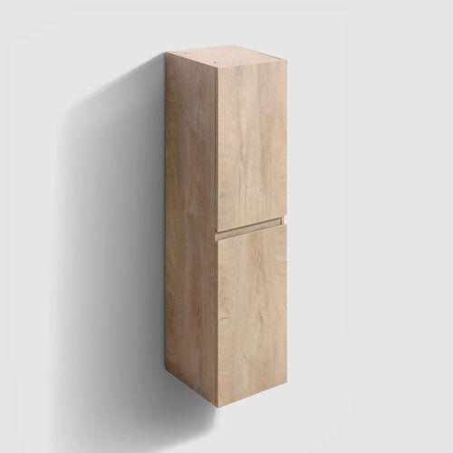 Hoge Kolomkast Clou InBe 130x35x35 Cm Grieks Eiken 