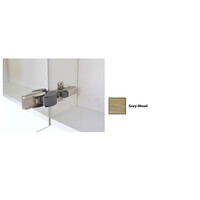 Spiegelkast Sanicare Qlassics 60 cm 1 Deur Grey-Wood Rechts