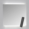 Sanicare Spiegelkast Sanicare Qlassics Ambiance 60x60 cm Met Dubbelzijdige Spiegeldeur, LED Verlichting En Afstandsbediening Grey Wood Rechts