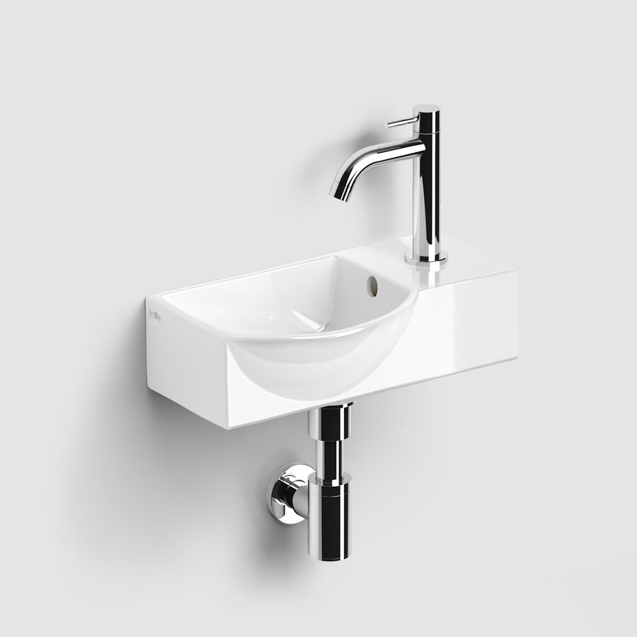 Fontein Clou InBe 8 Keramiek Wit 41x23 CM