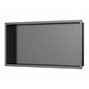 Luca Sanitair Inbouwnis Luca Sanitair 60x30x6,5cm RVS Gunmetal PVD