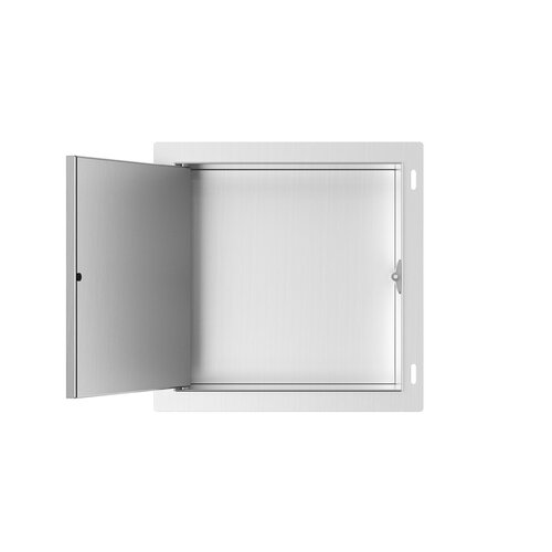 Inbouwnis Wiesbaden Demis 30x30x14cm Betegelbaar RVS 
