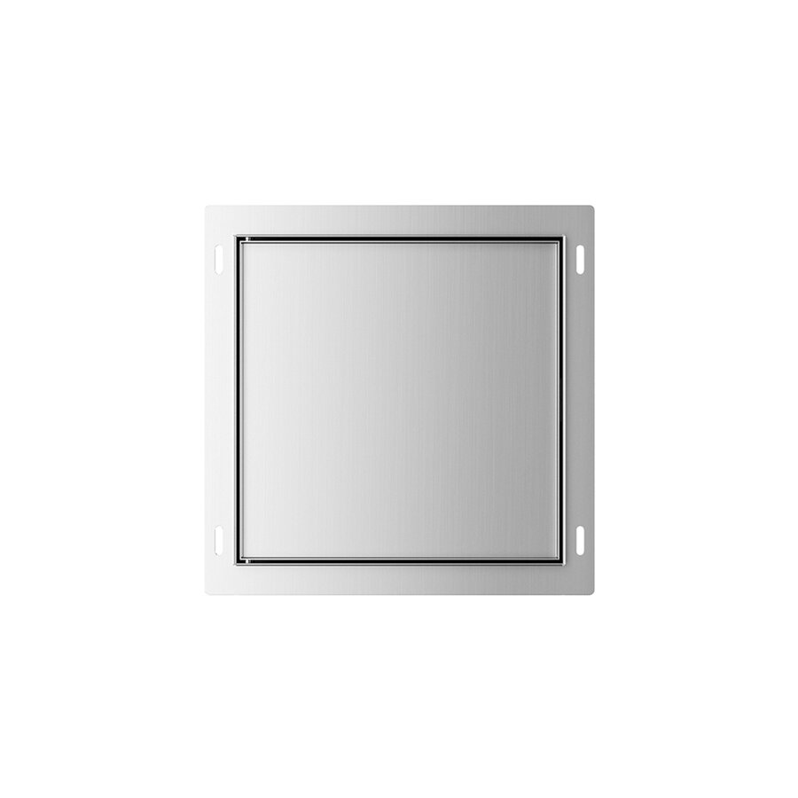 Inbouwnis Wiesbaden Demis 30x30x14cm Betegelbaar RVS