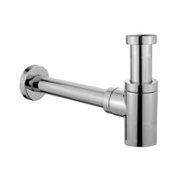 Fonteinset BWS Solid Surface Met Handdoekhouder Rechts Zwart Chroom