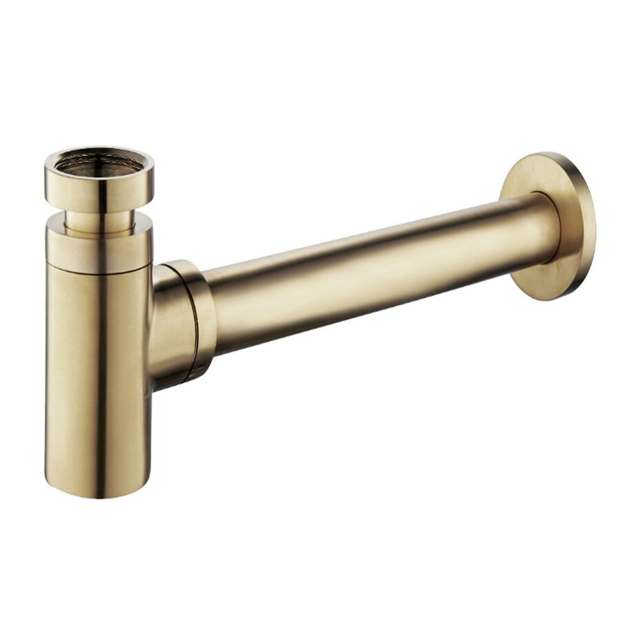 Fonteinset BWS Solid Surface Met Handdoekhouder Rechts Wit Goud