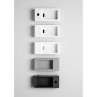 Fontein Clou Flush 3 36x18x9cm Keramiek Glans Wit (Met Kraangat Links)