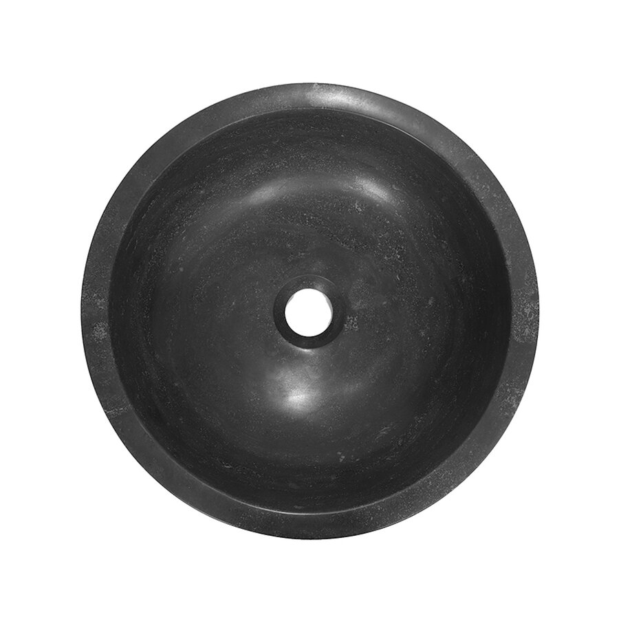 Wiesbaden Hardstenen opzetwastafel rond 40x12