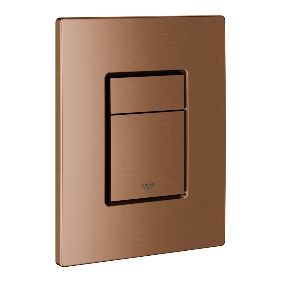 Bedieningsplaat Grohe Skate Cosmopolitan DualFlush Warm Sunset Geborsteld