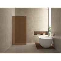 Inloopdouche Wiesbaden Slim Brons Rookglas 120x200 8mm Nano Coating