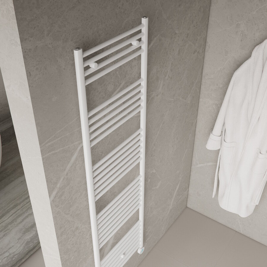 Elektrische Radiator Boss & Wessing Jane 985W 170x50 cm Wit