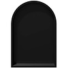 Looox Inbouwnis Looox BoX Arc 32x7x47 cm Mat Zwart