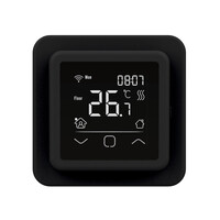 BWS By Magnum Elektronische Vloerverwarming Set 8 m2 - 1200 Watt - Wifi Thermostaat Zwart