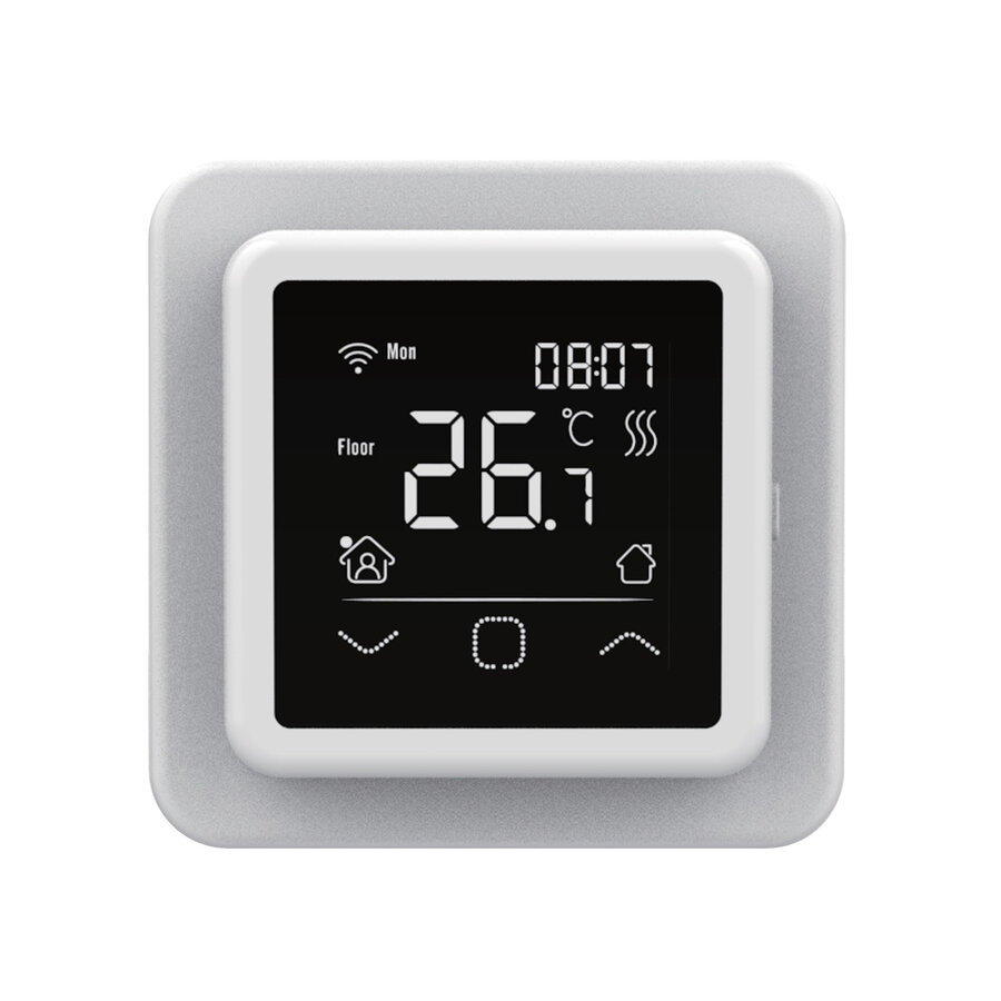 BWS By Magnum Elektronische Vloerverwarming Set 10 m2 - 1500 Watt - Wifi Thermostaat Wit