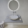 Ideavit Opbouw Waskom Ideavit Solidthin 50x33x14.5 cm Solid Surface Mat Grijs