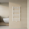 Boss & Wessing Designradiator BWS Nile Gobi 120x60cm 616W Wit (Midden/zij-aansluiting)