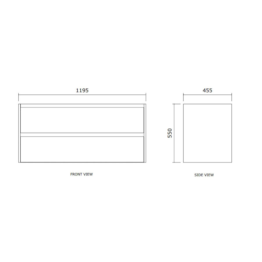 Badmeubelset BWS Riga Met Asia Wastafel Wit 120 cm Walnoot