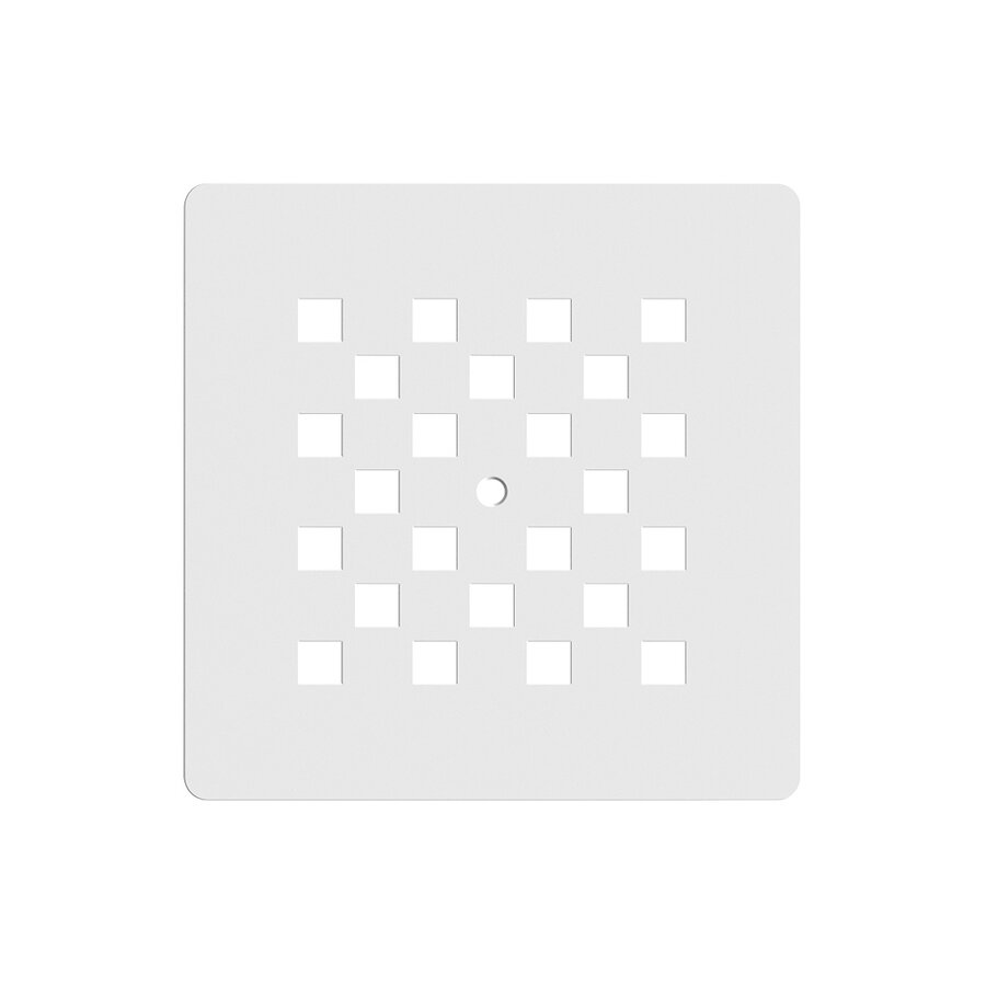 Afvoerrooster Mat Wit t.b.v. Douchebak Relievo Crag