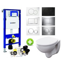 Up320 Toiletset 68 Geberit Econ Compact Rimfree Met Zitting En Sigma Drukplaat