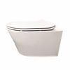 Aqua Splash Hangtoilet Vesta Rimless Diepspoel Wit (Incl. Flatline Zitting)