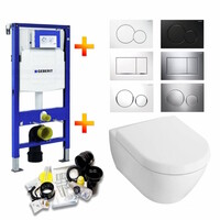 Up320 Toiletset 22 Villeroy & Boch Subway 2.0 Met Sigma Drukplaat