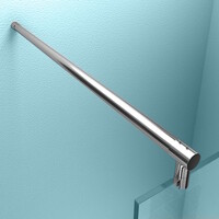 Eco Douchewand Met Muurprofiel 8mm Nano (Alle Maten) x 200cm