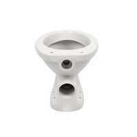 Toiletpot Plieger Brussel Vlakspoel Zonder Bril Wit