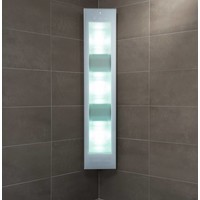 Sunshower UV en Infrarood Combi White Opbouwapparaat 29x144x22.8 cm Aluminium