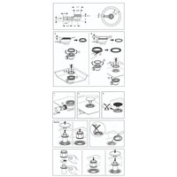 Douchebakafvoer Geberit Uniflex Extra Plat 90 mm Chroom
