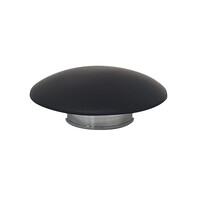 Opzetwaskom Wiesbaden Valerie Solid Surface 43x43x13 cm Mat Zwart