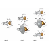 Chap Inbouw Stopkraan Voor Thermostaat T 010