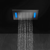 Mate Hoofddouche Met Led En Water Sensor Vierkant 30 Cm M172