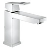 Grohe Eurocube Wastafelkraan Medium Met Waste 28 Mm Met Temperatuurbegrenzer Chroom