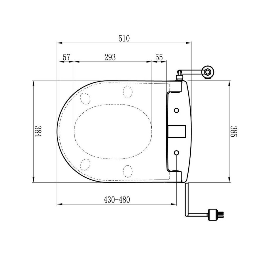 Maro D'Italia DI600 Douchewc