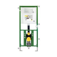 Eco Plus Inbouwreservoir 113 Cm Hoog Met 3-6-9 Liter Spoeling