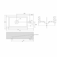 Fonteinset Mini Block One Pack Links 36X18Cm