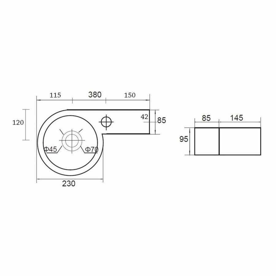 Fonteinset Step One Pack Kraangat Rechts Rond
