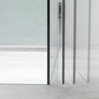 Swingdeur 'I Am' 100X200 Cm Chroom/Zilver Helder + Antikalk