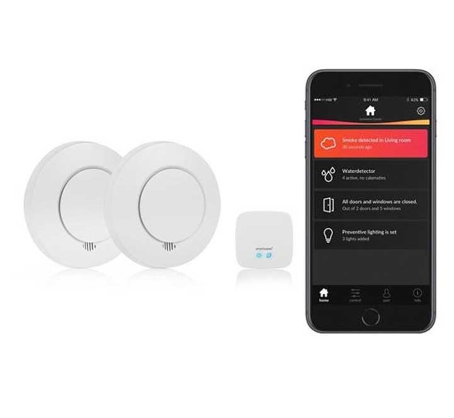 Smartwares SH8-99103  Slimme Rookmelder set SH8-90103