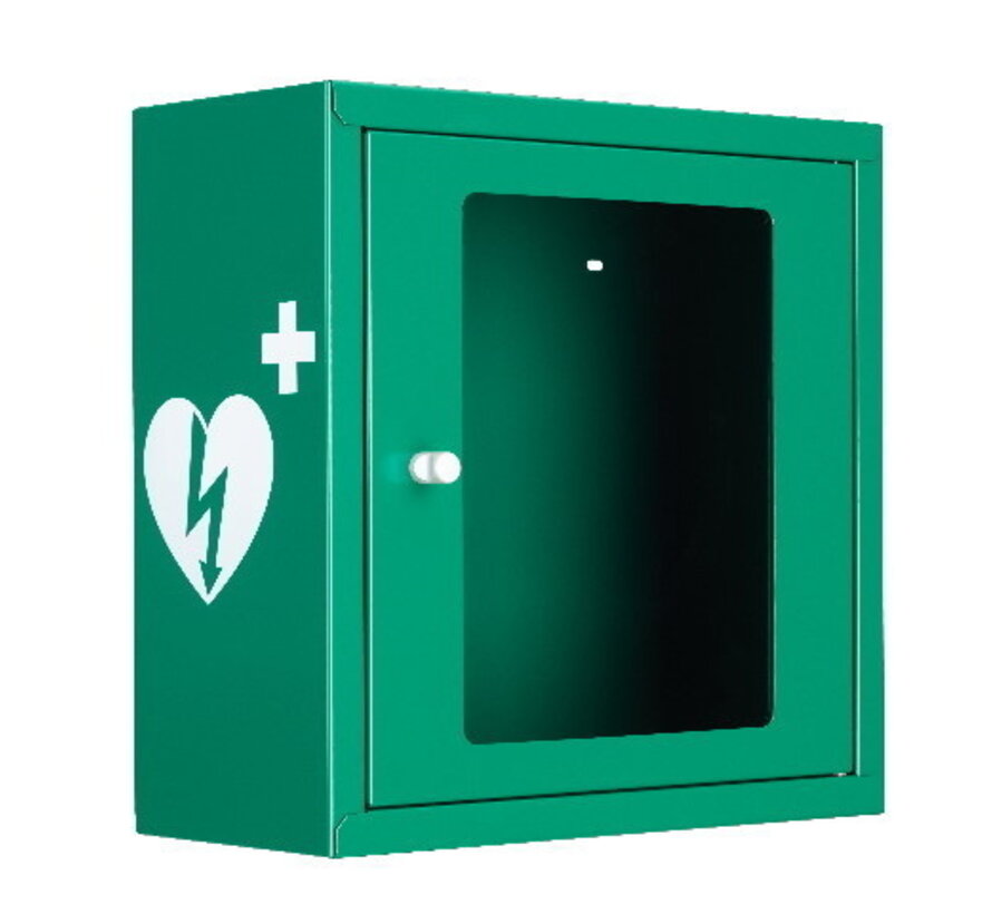 Universele AED wandkast met alarm
