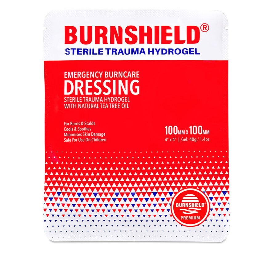 Burnshield brandwonden kompres 10cm x 10cm