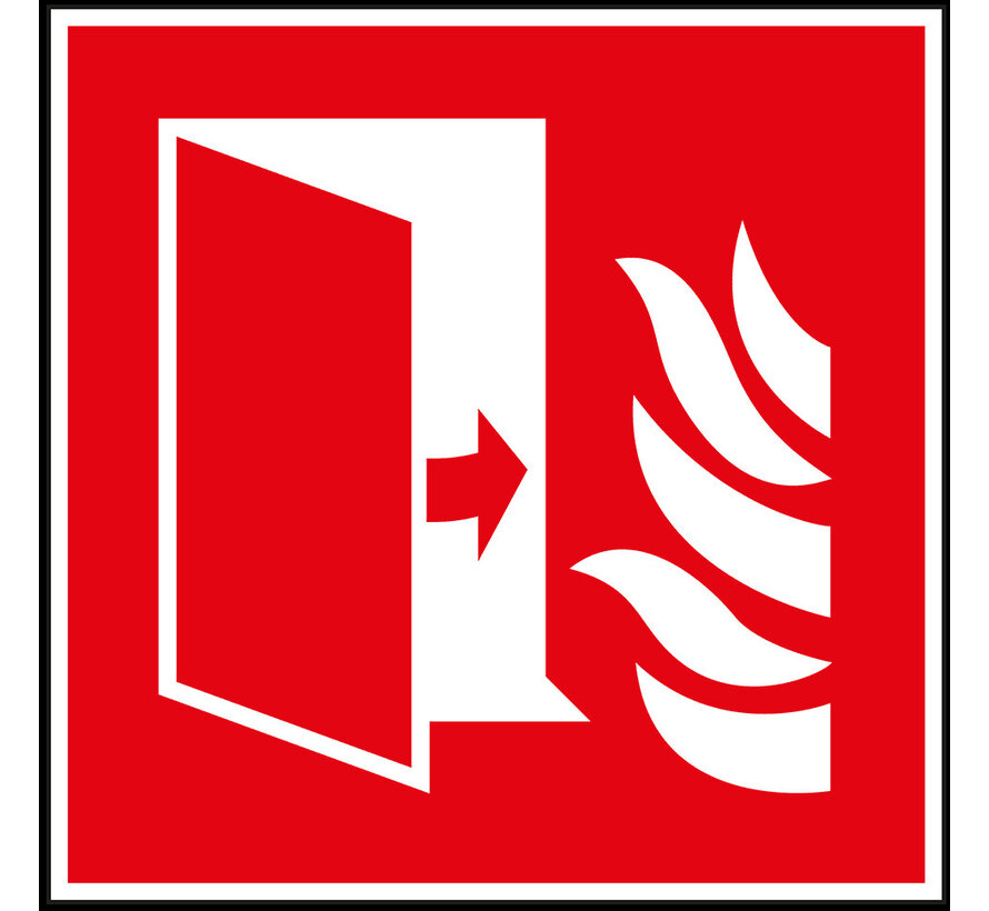 Brandwerende deur pictogram