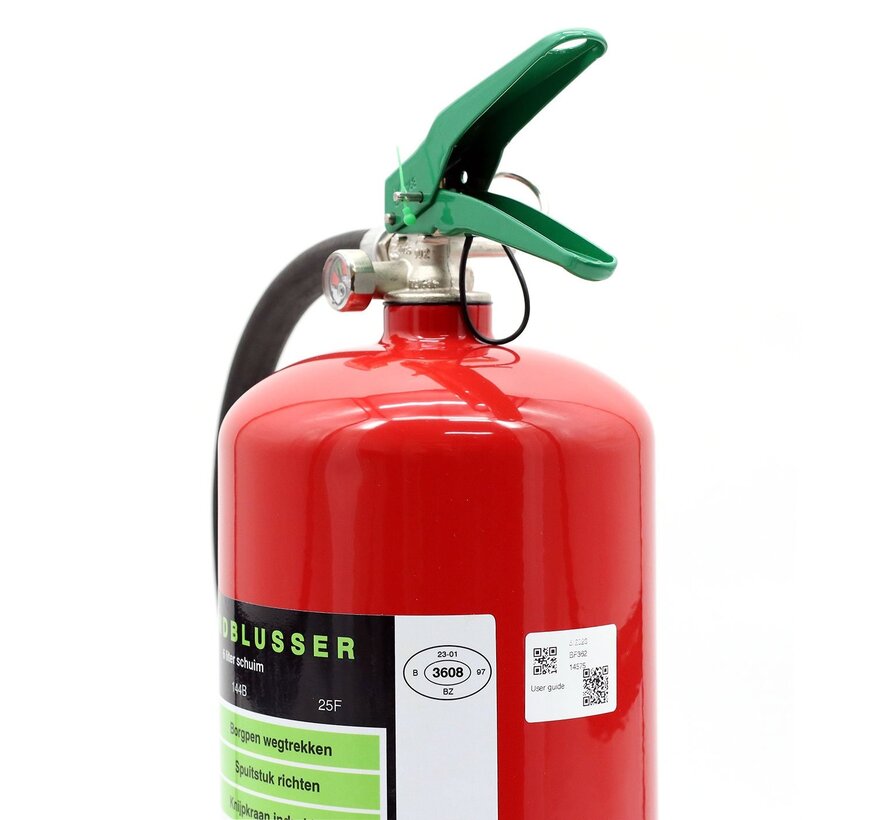 6 liter sproeischuimblusser PFAS-/fluorvrij ABF