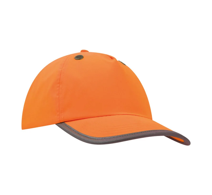 Veiligheidspet - ARBO centrum - Oranje - Hoge zichtbaarheid afbeelding