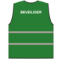 Beveiliger hesje groen