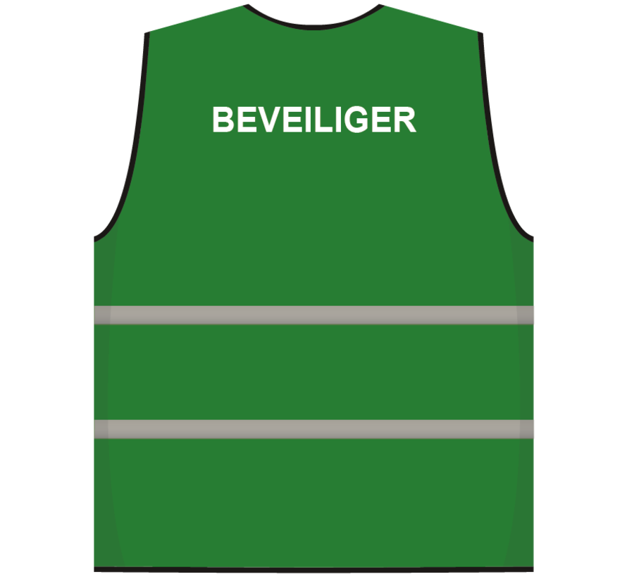 Beveiliger hesje groen