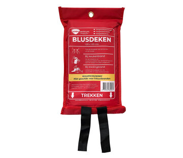 Blusdeken softbag 120 x 120 cm