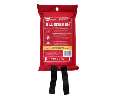 Blusdeken softbag 120 x 120 cm