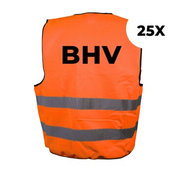 Arbowinkel BHV hesje oranje - 25 hesjes