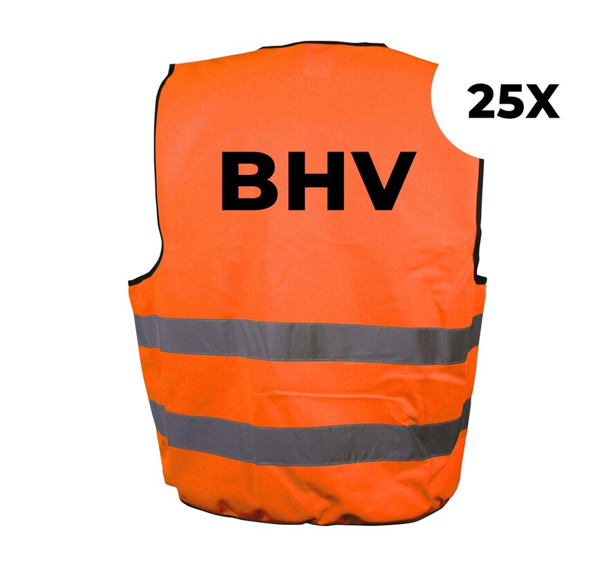 BHV hesje oranje - 25 hesjes